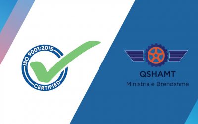 QSHAMT certifikohet sipas standardit ISO 9001 : 2015